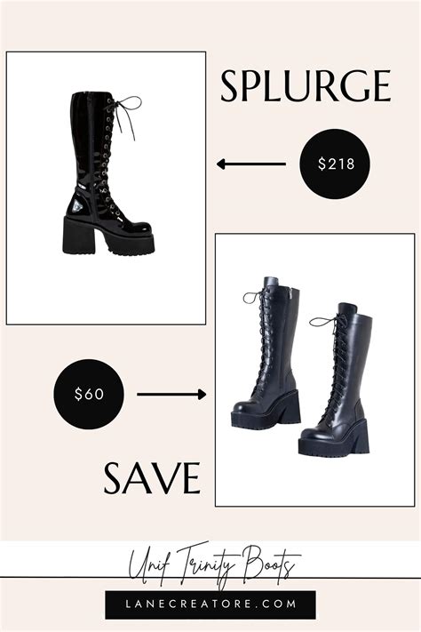 unif shoes dupes|unif inspired boots dupe.